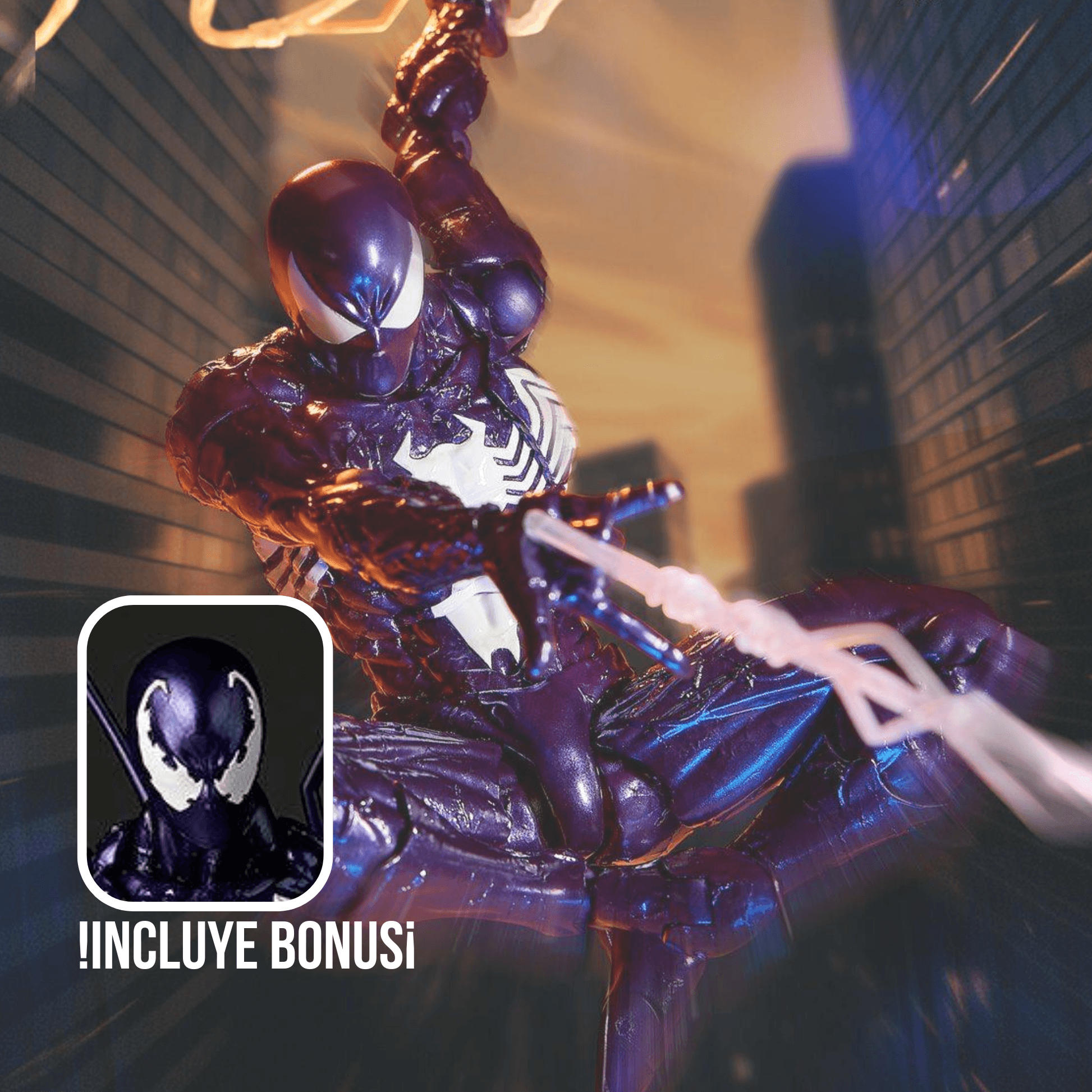 Spider-Man - Symbiote Spider-Man (Purple Ver.) (Limited + Bonus)
